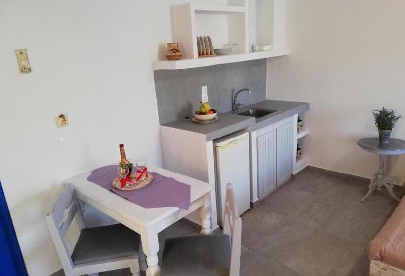 شقة غرفة نوم واحدة مزودة بشُرفة, Meltemi Hotel Kythnos