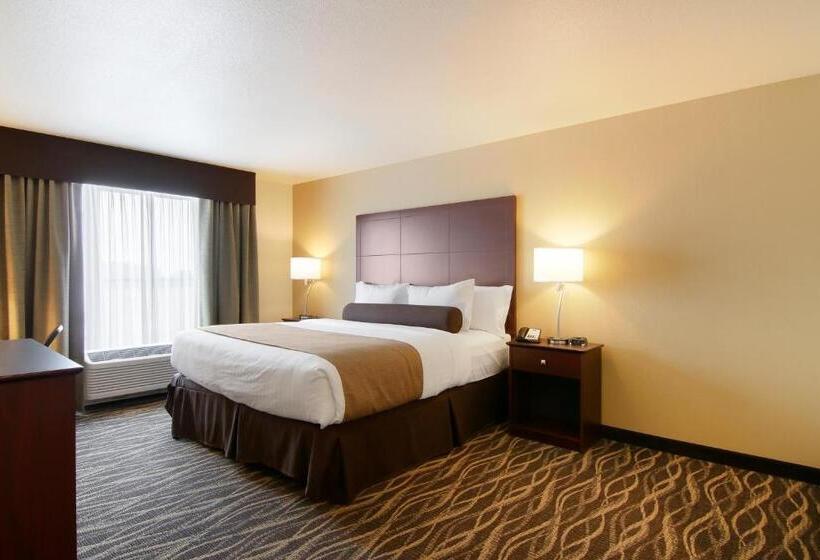 غرفة قياسية سرير كينج, Cobblestone Inn & Suites   Menomonie/uw Stout