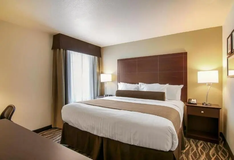 キングサイドベッドのスタンダードワンルーム, Cobblestone Inn & Suites   Menomonie/uw Stout