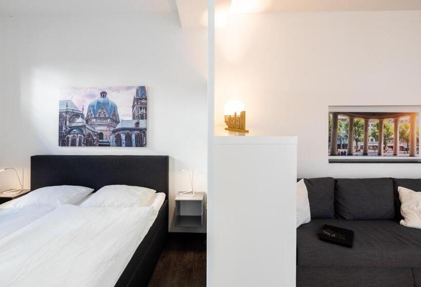 شقة غرفة نوم واحدة بالطابق الأرضى, Relax Aachener Boardinghouse Phase 2