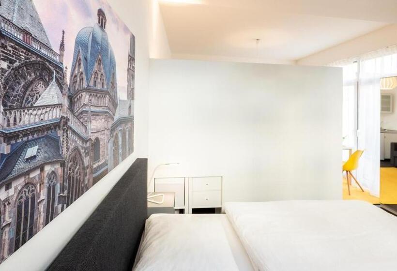 شقة غرفة نوم واحدة بالطابق الأرضى, Relax Aachener Boardinghouse Phase 2