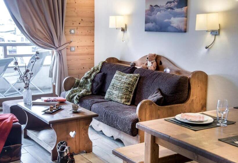 דירת חדר, Residence  Les Grandes Alpes