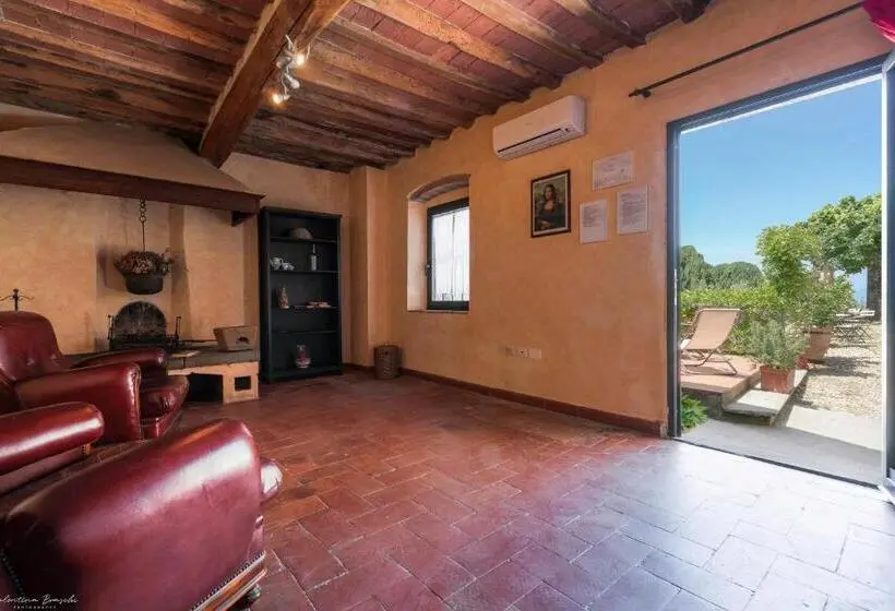 Huoneisto 1 Makuuhuone Puutarhanäkymä, Agriturismo La Gioconda