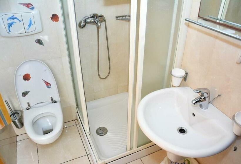 اتاق خانوادگی با چشمانداز جانبی دریا, Aparthotel Villa Lav