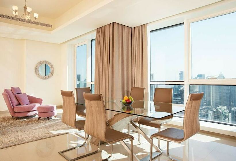 带1个卧室的豪华公寓, Barcelo Residences Dubai Marina