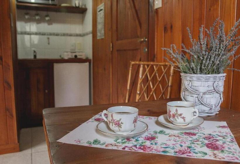 إستوديو قياسى مطلّ علي الحديقة, Hosteria Las Cartas