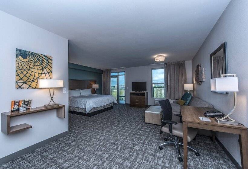带双人床的标准工作室, Staybridge Suites Charleston   Mount Pleasant, An Ihg
