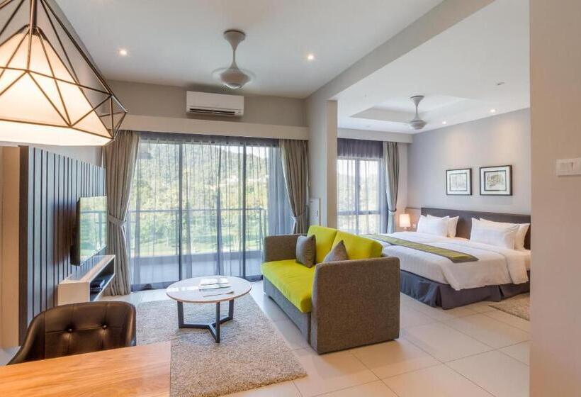 バルコニー付きスタンダードステューディオ, Meru Suites At Meru Valley Resort