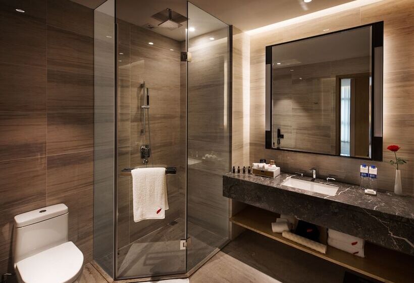 디럭스 룸, Swisstouches Guangzhou Hotel Residences