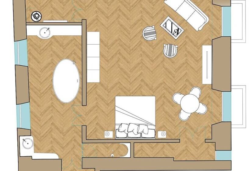 سوئیت رویال, Palazzo Monga Boutique Guesthouse