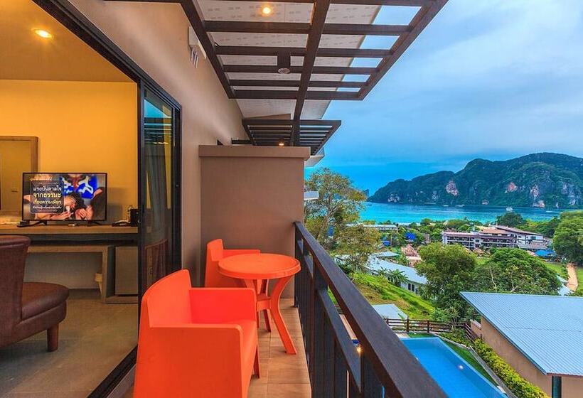 اتاق لوکس با چشم‌انداز دریا, Phi Phi Top View Resort