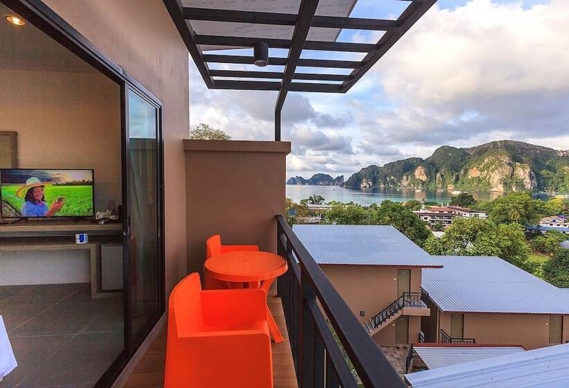 اتاق لوکس با چشم‌انداز دریا, Phi Phi Top View Resort