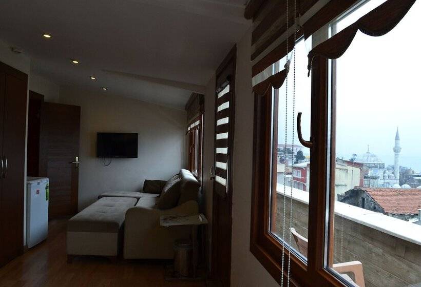 オーシャンビューのデラックストリプルルーム, Seven Days Hotel   İstanbul