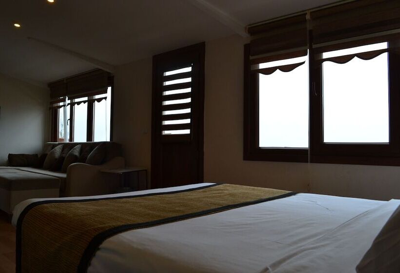 オーシャンビューのデラックストリプルルーム, Seven Days Hotel   İstanbul