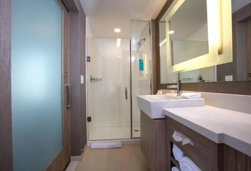キングサイズベッドのスイートルーム, Springhill Suites By Marriott Newark Downtown