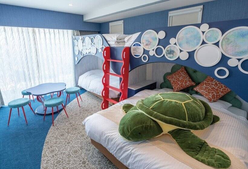 חדר משפחתי, La Gent Hotel Okinawa Chatan Hotel And Hostel