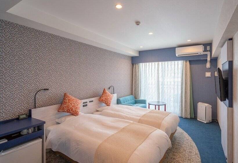 חדר קומפורט, La Gent Hotel Okinawa Chatan Hotel And Hostel