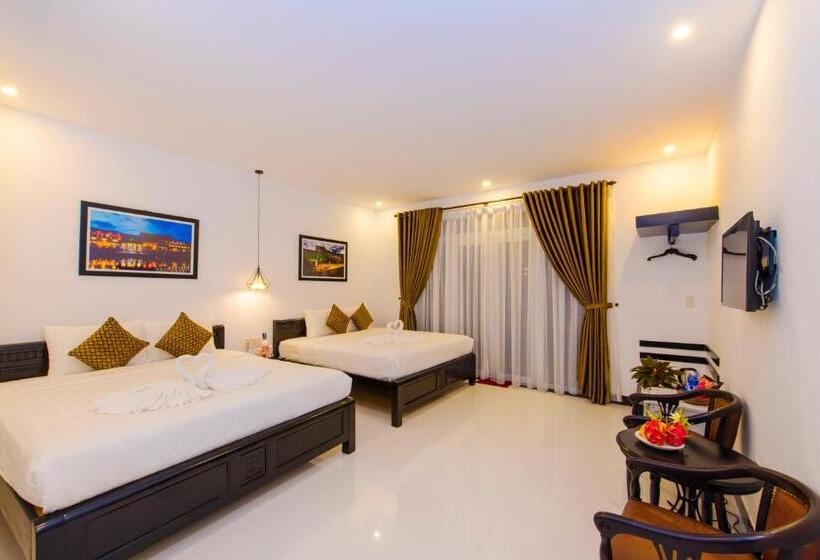 اتاق خانوادگی با چشم‌انداز باغ, Hoi An Sunny Pool Villa