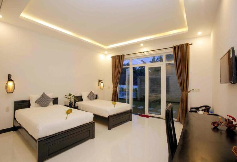 اتاق استاندارد با چشم‌انداز استخر, Hoi An Sunny Pool Villa