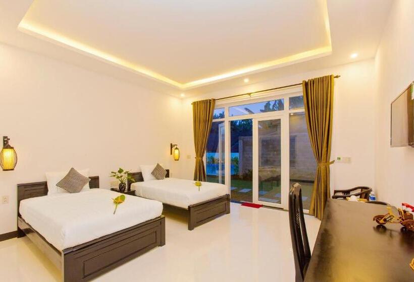 اتاق استاندارد با چشم‌انداز استخر, Hoi An Sunny Pool Villa