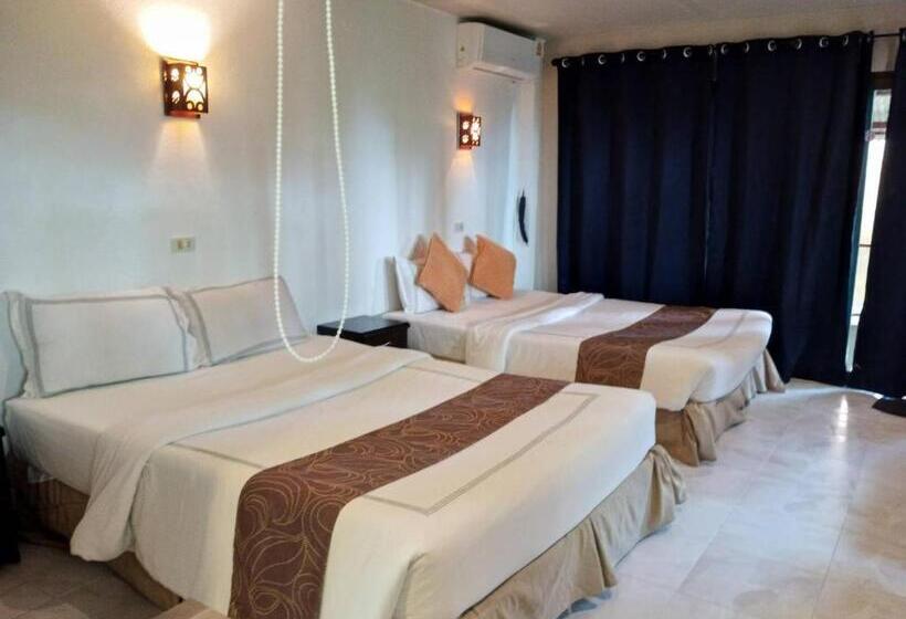 غرفة ديلوكس رباعية, Faye Orchid Garden Resort