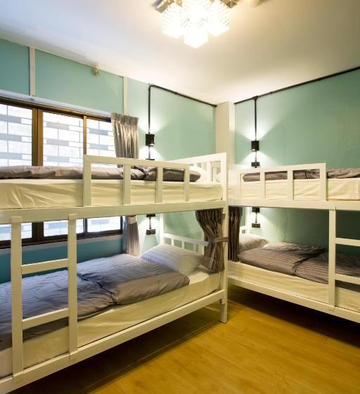 غرفة عائلية حمام مشترك, Hub Hostel Hatyai