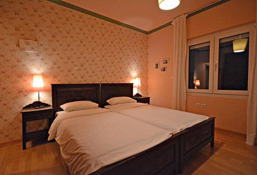 غرفة قياسية ذات إطلالة, Guesthouse Vissinokipos   Biker Friendly   Motorrad