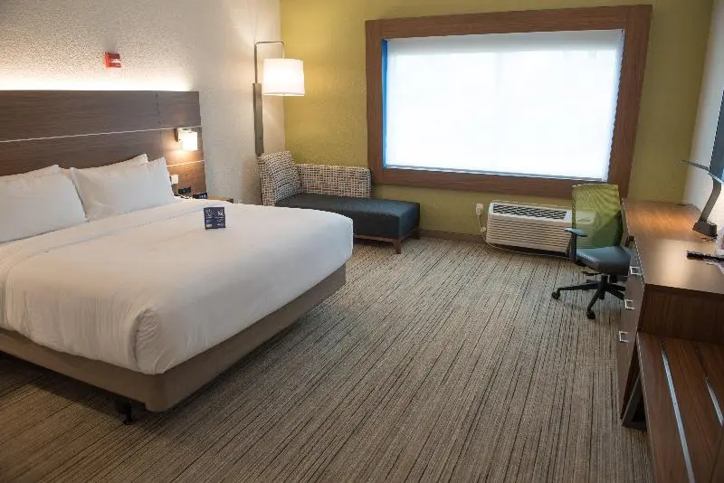 身障者適用キングサイズベッドルーム, Holiday Inn Express & Suites   Merrillville, An Ihg
