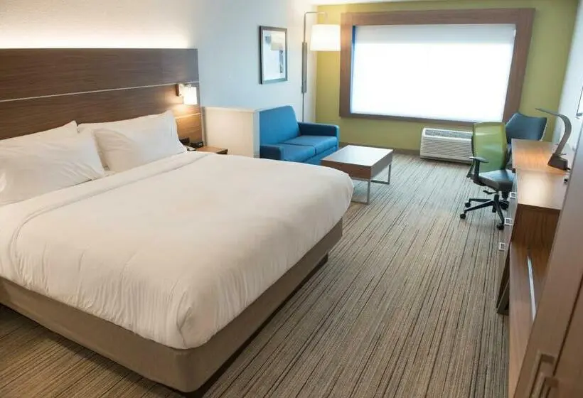 キングサイズベッドのスイートルーム, Holiday Inn Express & Suites   Merrillville, An Ihg