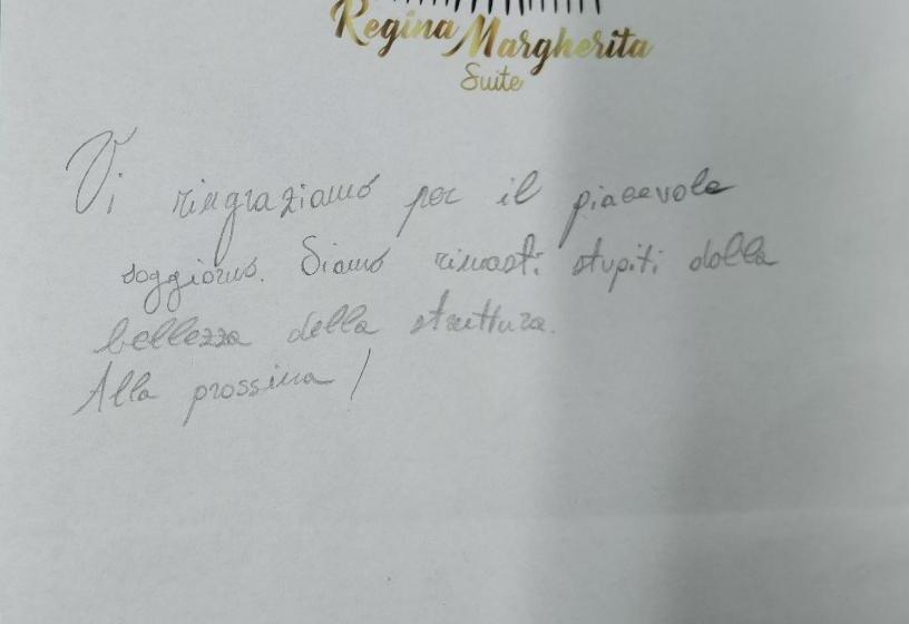 اتاق لوکس, Regina Margherita Suite