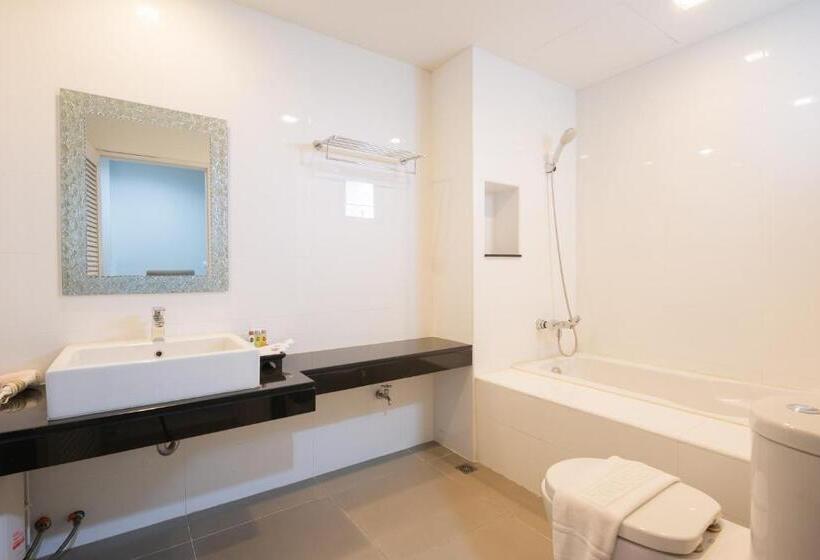 شقة غرفة نوم واحدة مزودة بشُرفة, Romyen Garden Place