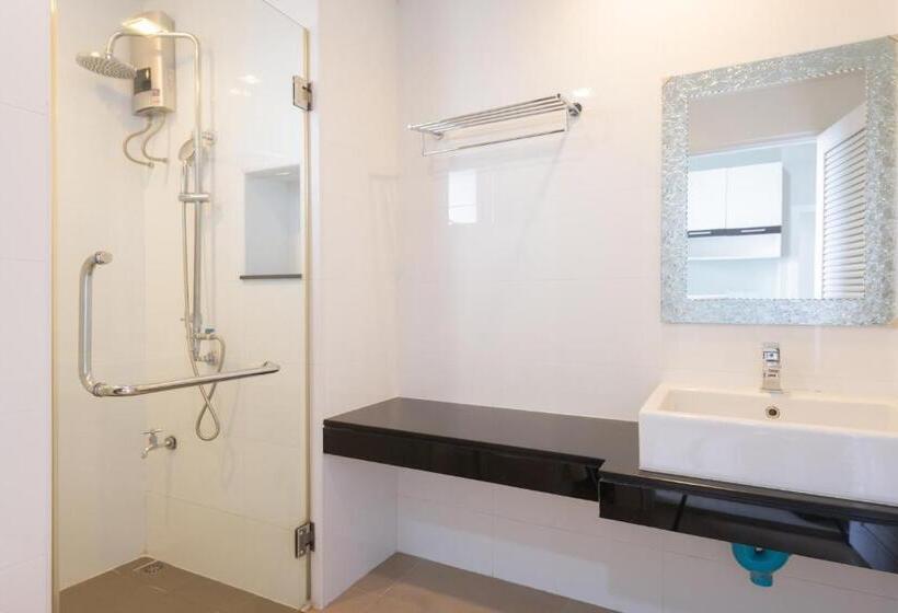 شقة غرفة نوم واحدة مزودة بشُرفة, Romyen Garden Place