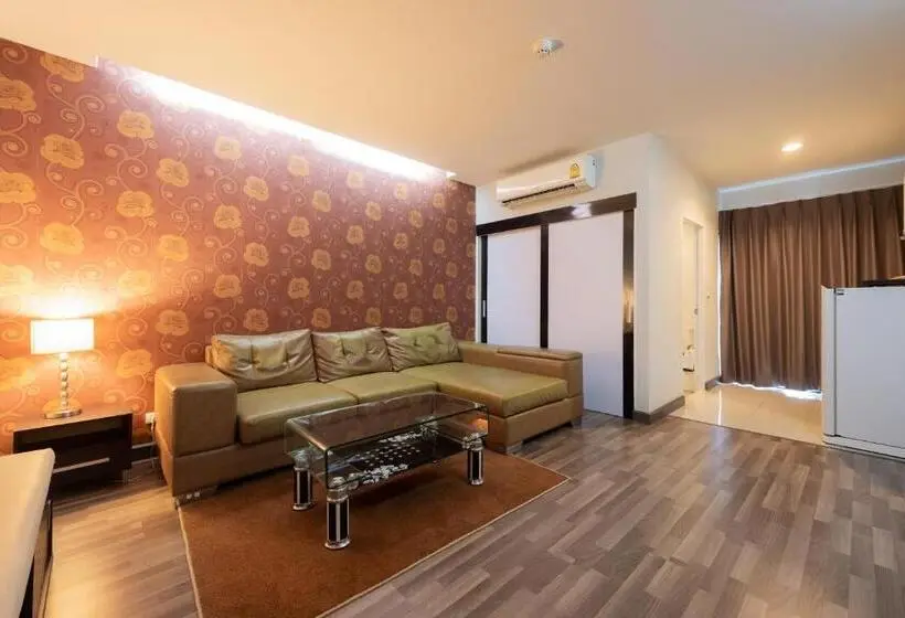 آپارتمان 1 خوابه با بالکن, Romyen Garden Place