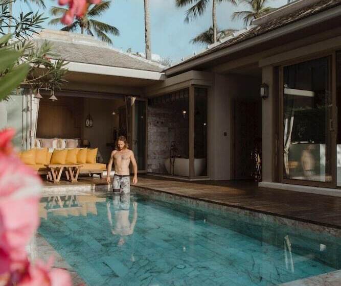 빌라 1 베드룸 - 수영장, Devasom Khao Lak Beach Resort & Villas