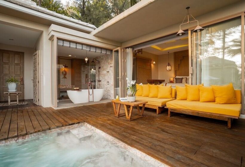 빌라 1 베드룸 - 수영장, Devasom Khao Lak Beach Resort & Villas