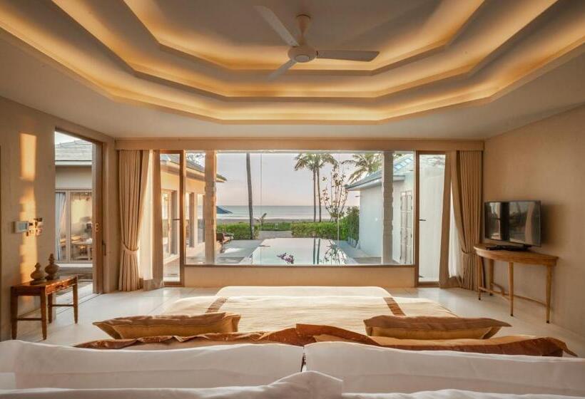 Вилла с 1 спальней и бассейном, Devasom Khao Lak Beach Resort & Villas