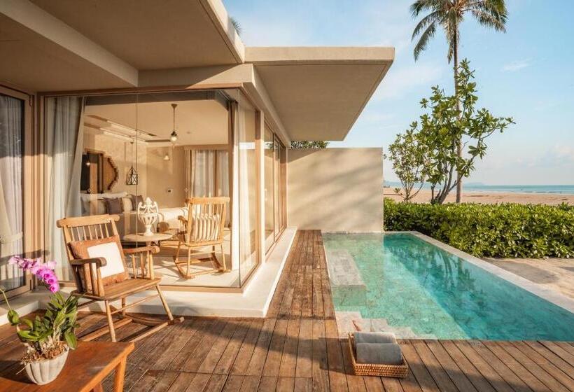 Вилла с 1 спальней и бассейном, Devasom Khao Lak Beach Resort & Villas