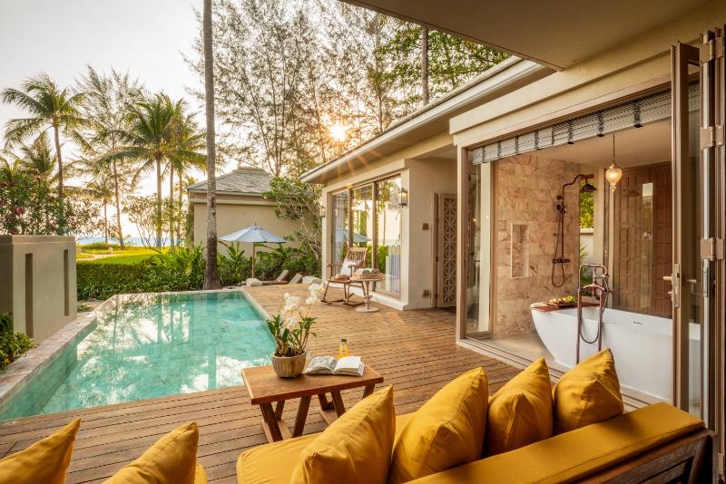 Вилла с 1 спальней и бассейном, Devasom Khao Lak Beach Resort & Villas