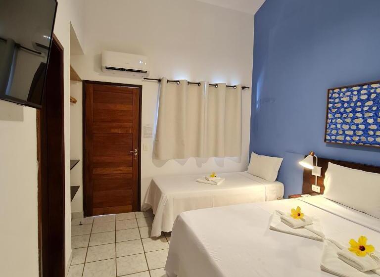 Economy Triple Room, Pousada Arriba Pipa