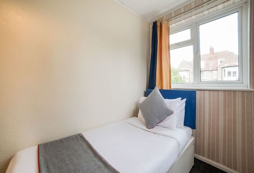 スタンダードシングルルーム, Devine Beach Hotel, Westcliff Southend-On-Sea