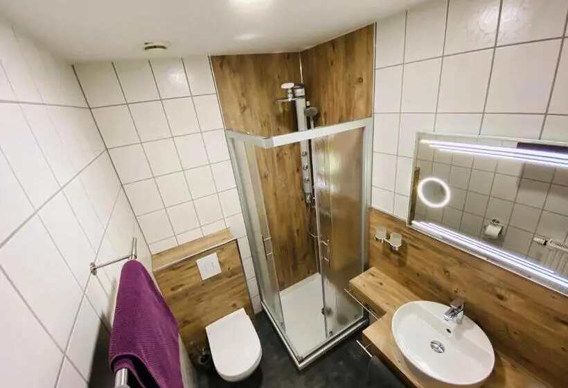 Quarto standart com varanda, Gästehaus Weber