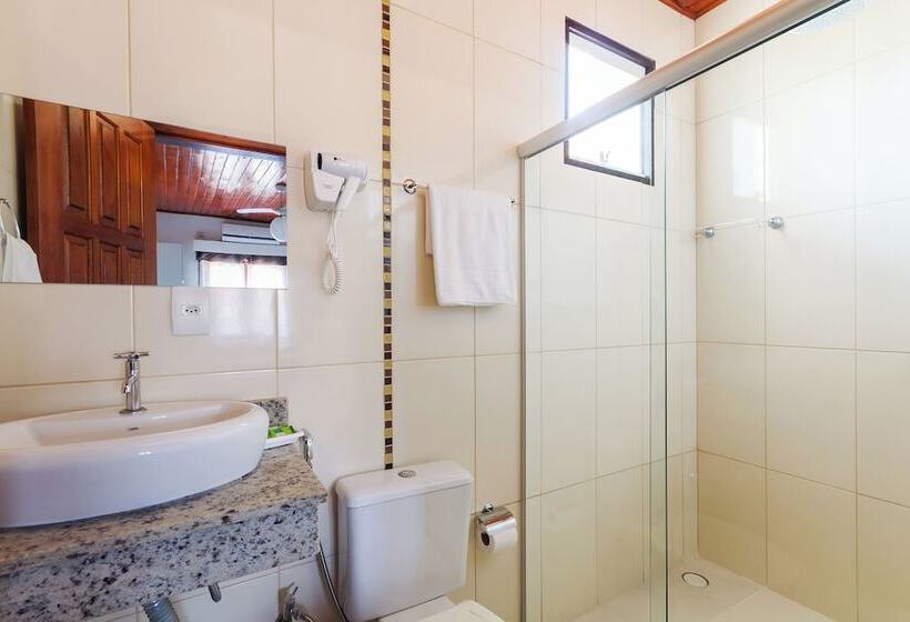 חדר סטנדרט לארבעה, Pousada Recanto Do Jabaquara