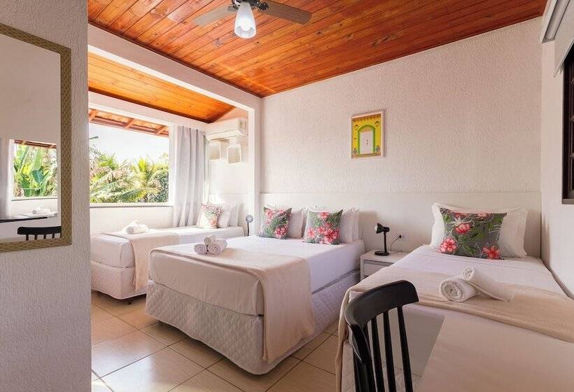 חדר סטנדרט לארבעה, Pousada Recanto Do Jabaquara