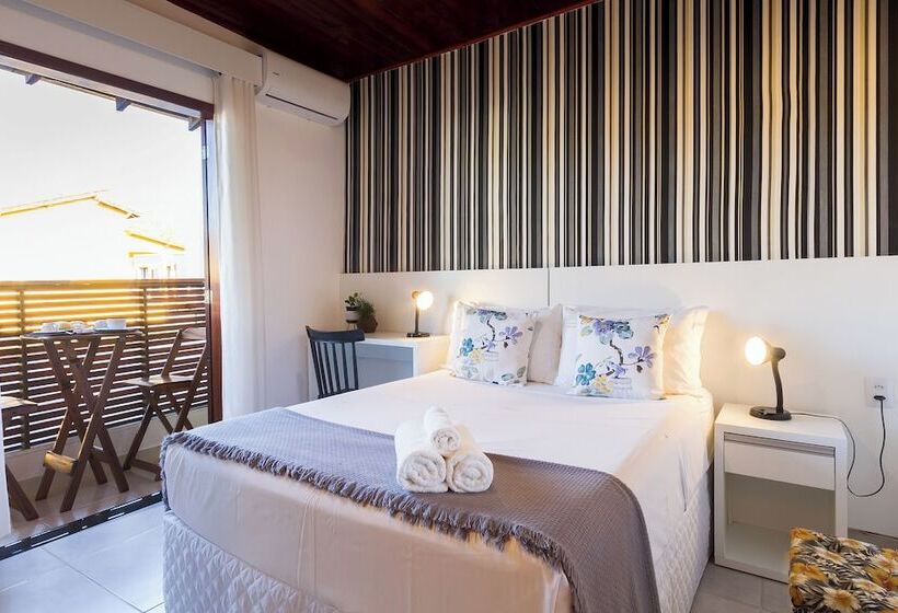 חדר סטנדרט עם מרפסת, Pousada Recanto Do Jabaquara