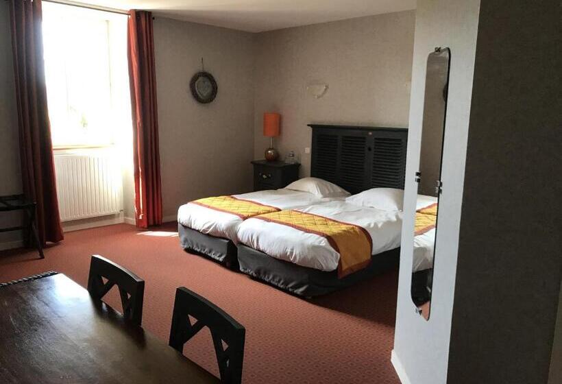 חדר סופריור נוף לגינה, Logis Auberge De Carolles