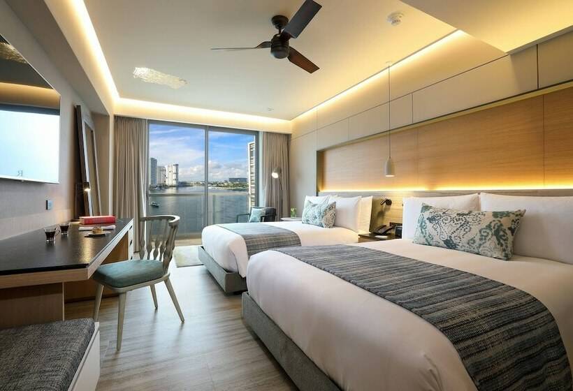 Номер Стандарт 2 Двуспальные Кровати, Renaissance Cancun Resort & Marina
