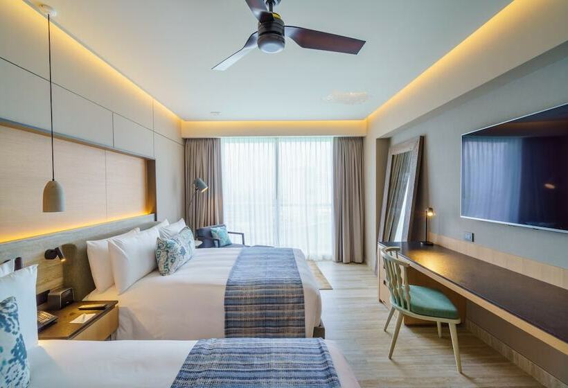 חדר סטנדרט שתי מיטות זוגיות, Renaissance Cancun Resort & Marina
