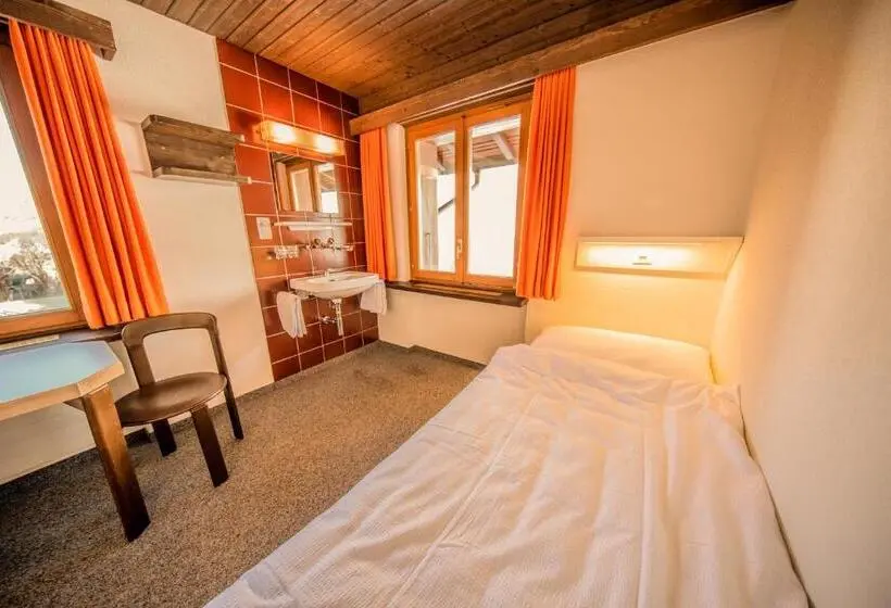 バス共有のスタンダードルーム, Sportchalet Mürren