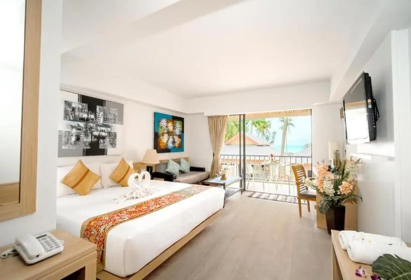 オーシャンビューデラックスルーム, Villa Chacha Krabi Beachfront Resort
