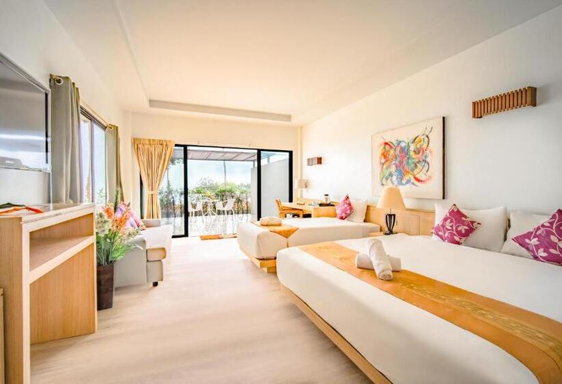 סוויטה משפחתית, Villa Chacha Krabi Beachfront Resort